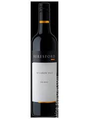 Click to see larger label image Label of 2017 Beresford Shiraz