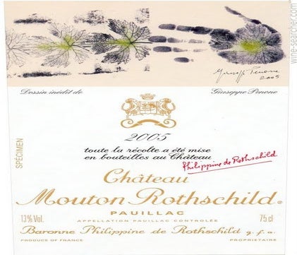 Label 17 of Chateau Mouton Rothschild