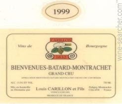 Label 1 of Domaine Louis Carillon et Fils Bienvenues-Batard-Montrachet Grand Cru