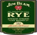 2nd label thumbnail of Jim Beam Straight Rye Whiskey