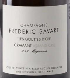Frederic Savart Haute Couture 2019 マグナム 2019 Frederic Savart 'Haute Couture' Grand Cru Extra Brut