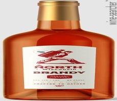 Label 1 of Central Standard North Wisconsin Brandy
