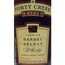 Forty Creek Barrel Select Blended Canadian Whisky Ontario Prices Stores Tasting Notes Market Data Forty Creek Barrel Select Blended Canadian Whisky Ontario Prices Stores Tasting Notes Market Data