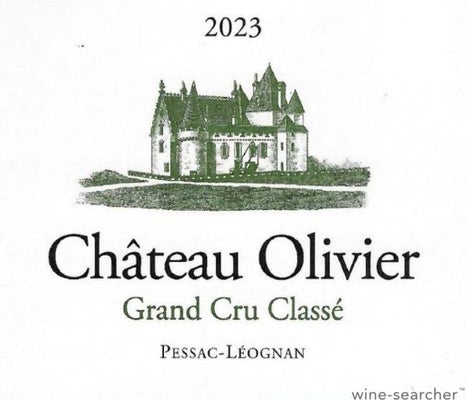 Label 1 of Chateau Olivier Blanc