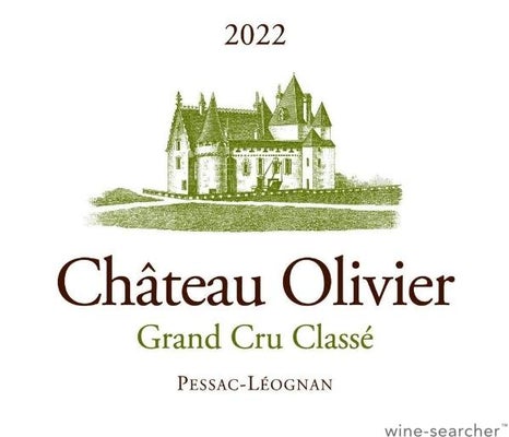 Label 2 of Chateau Olivier Blanc