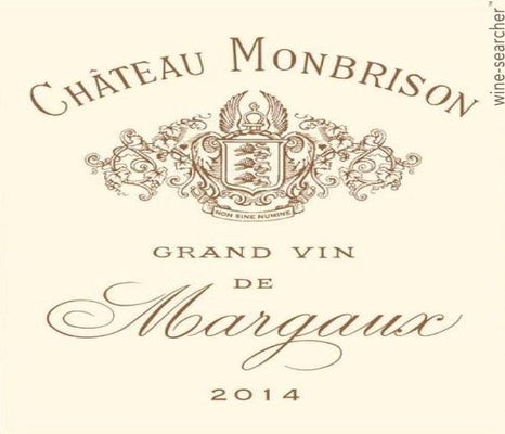 Label 1 of Chateau Monbrison