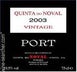 13th label thumbnail of Quinta do Noval Vintage Port