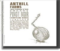 Label 1 of Anthill Farms Comptche Ridge Vineyard Pinot Noir