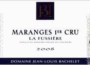 Domaine Bertrand Bachelet La Fussiere, Maranges Premier Cru