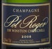 5th label thumbnail of Pol Roger Cuvee Sir Winston Churchill Brut
