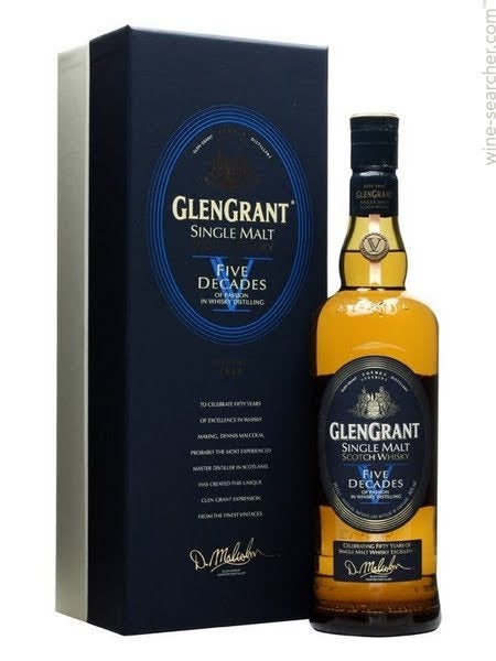 Glen Grant 'Five Decades' Single Malt Scotch Whisky