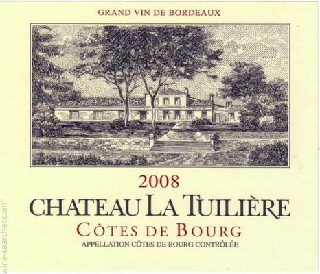Label 1 of Chateau La Tuiliere