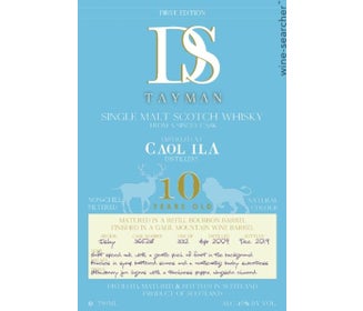 Ds Tayman First Edition Caol Ila 10 Year Old Single Malt Scotch Whisky Islay Prices Stores Tasting Notes Market Data Ds Tayman First Edition Caol Ila 10 Year Old Single Malt Scotch Whisky Islay Prices Stores Tasting Notes Market Data