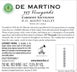 3rd label thumbnail of De Martino Reserva 347 Vineyards Cabernet Sauvignon