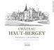 1st label thumbnail of Chateau Haut-Bergey