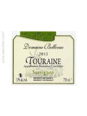 Click to see larger label image Label of 2023 Patrick Vauvy Domaine Bellevue Touraine Sauvignon