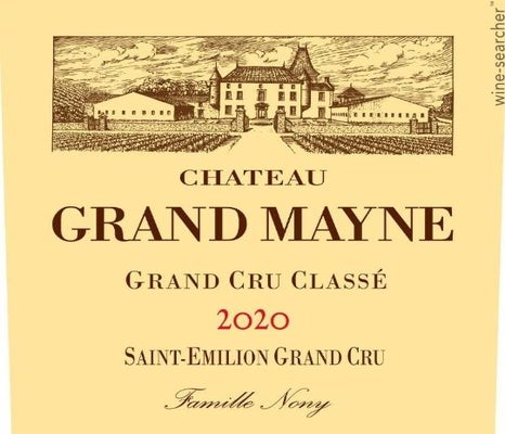 Label 1 of Chateau Grand Mayne