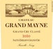 1st label thumbnail of Chateau Grand Mayne