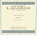 4th label thumbnail of Lagarde Syrah