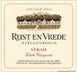 6th label thumbnail of Rust en Vrede Shiraz