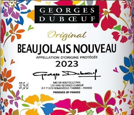 Label 1 of Georges Duboeuf Beaujolais Nouveau