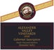 5th label thumbnail of Alexander Valley Vineyards 'Alexander School Reserve' Cabernet Sauvignon
