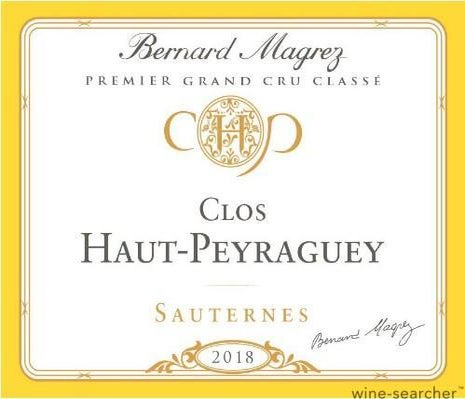 Label 1 of Clos Haut-Peyraguey