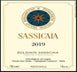 3rd label thumbnail of Tenuta San Guido Sassicaia Bolgheri