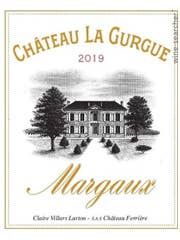 Click to see larger label image Label of 1962 Chateau La Gurgue