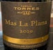 10th label thumbnail of Torres Mas La Plana Cabernet Sauvignon