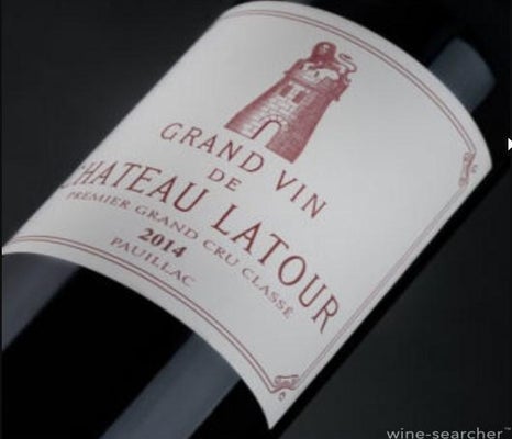 Label 2 of Chateau Latour