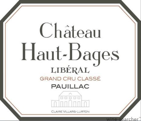 Label 1 of Chateau Haut-Bages Liberal