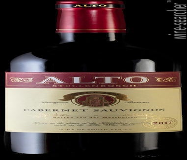 Label 1 of Alto Estate Cabernet Sauvignon