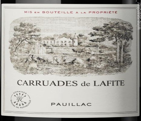 Label 1 of Chateau Lafite Rothschild 'Carruades de Lafite'