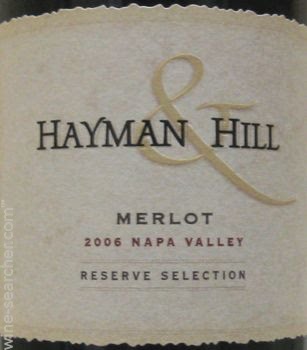2005 Hayman & Hill Reserve Selection Merlot, Napa Valley