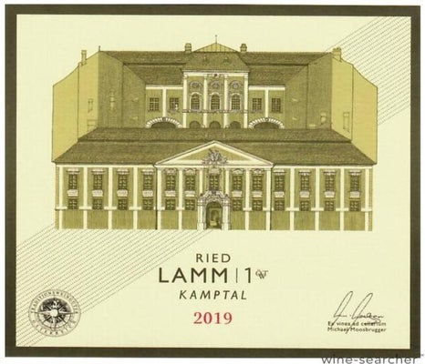 Label 1 of Schloss Gobelsburg Ried Lamm Gruner Veltliner Erste OTW Lage
