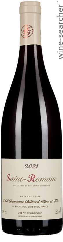 サンロマン 2018 Domaine Billard Père et Fils Domaine Billard Père & Fils Saint-Romain 'La Perrière