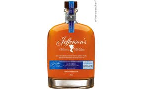 Click to see this product Label of Jefferson's 'Marian McLain' Limited Edition Straight Bourbon Whiskey