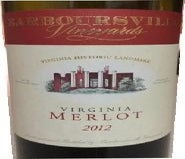 Label 1 of Barboursville Vineyards Merlot