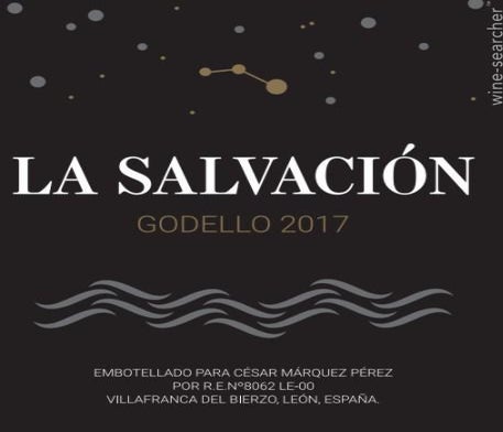 Label 1 of Cesar Marquez 'La Salvacion' Godello