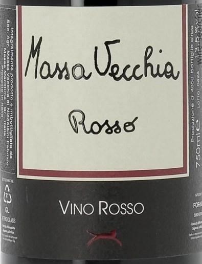 ワイン Massa Vecchia Rosso di Toscana 2011 Massa Vecchia Rosso di Toscana 2011 - メルカリ