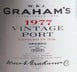 9th label thumbnail of W & J Graham's Vintage Port