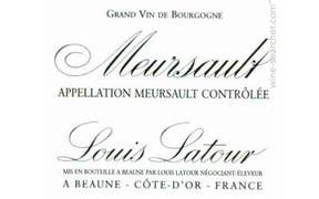Click to see this product Label of Louis Latour Meursault