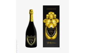 Click to see this product Label of Dom Perignon Brut Creator Edition by Jeff Koon
