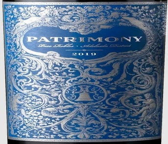 Label 1 of Daou Vineyards 'Patrimony' Cabernet Sauvignon