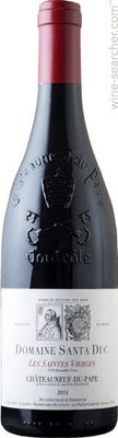 Label 1 of Domaine Santa Duc Chateauneuf-du-Pape 'Les Saintes Vierges' Rouge