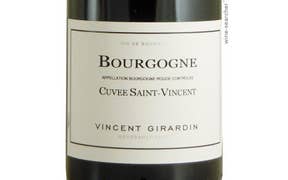 Click to see this product Label of Vincent Girardin Bourgogne Pinot Noir Cuvee Saint-Vincent