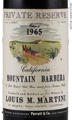 1968年 Louis M. Martini マウンテンジンファンデル Louis M. Martini 2018 Monte Rosso Vineyard Gnarly Vine