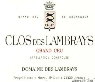 Label 1 of Domaine des Lambrays Clos des Lambrays Grand Cru