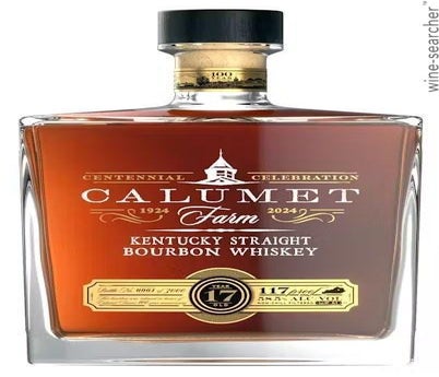 Label 1 of Calumet Farm Centennial Celebration 17 Year Old Kentucky Straight Bourbon Whiskey